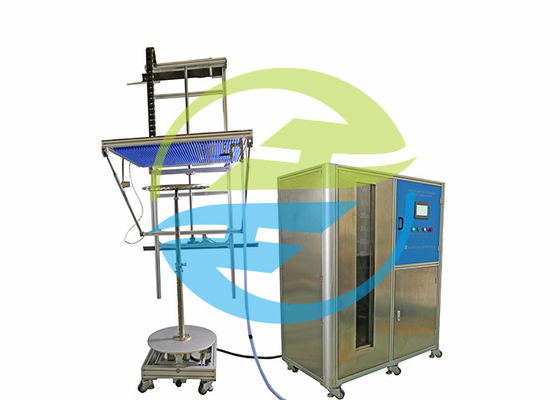 เครื่องทดสอบน้ำหยดกล่องแนวตั้งอุปกรณ์ทดสอบการป้องกันน้ำเข้า IEC60529 IPX12