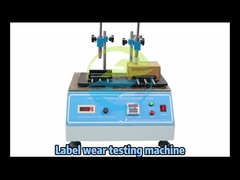 อุปกรณ์ทดสอบ IEC การทำเครื่องหมายฉลากอุปกรณ์การทดสอบการขัดถูดำเนินการด้วยตนเอง