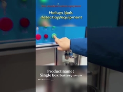 อุปกรณ์ทดสอบการรั่วของฮีเลียมสำหรับเปลือกเซรามิกรีเลย์ยานยนต์พลังงานใหม่