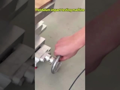 เครื่องทดสอบการกระแทกพังด้วยความสูงและความเร็วการกระแทกที่สามารถปรับเปลี่ยนได้ สําหรับการทดสอบแบบยืดหยุ่น