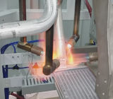 เตาเผาเครื่องเขย่งอัตโนมัติ Brazing Machine สำหรับการผลิตชิ้นส่วนทองแดง 10s / pc