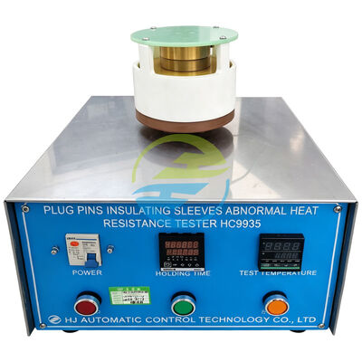 ราคาดี IEC 60884 ปลอกฉนวนปลั๊กพินเครื่องทดสอบความต้านทานความร้อนผิดปกติสำหรับการทดสอบการปฏิบัติตามปลั๊กซ็อกเก็ต ออนไลน์