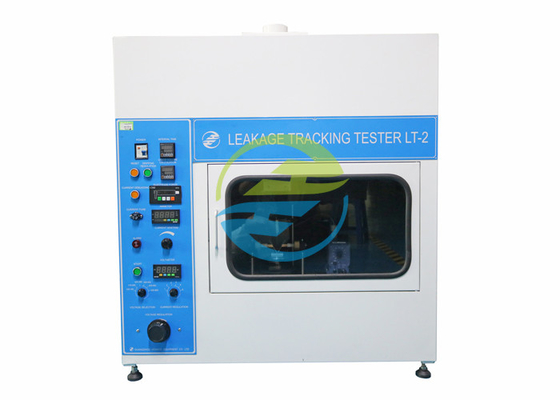 IEC60112 อุปกรณ์ทดสอบความไวไฟ เครื่องทดสอบการติดตามการรั่วไหล 0 ～ 600V การทดสอบการทำงานของปุ่มแรงดันไฟ