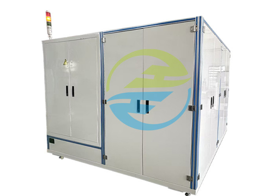 ราคาดี ความแม่นยําการตรวจจับขั้นต่ํา 1.0E-7mbar*L/s เครื่องตรวจจับการรั่วไหลของเฮลียูม สําหรับอุปกรณ์ทดสอบแบตเตอรี่ในกล่องแบตเตอรี่รถยนต์ ออนไลน์