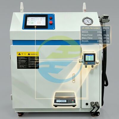 คุณภาพ Refrigerant Filling Equipment Supporting Multi-Refrigerant Precision and MES Traceability โรงงาน