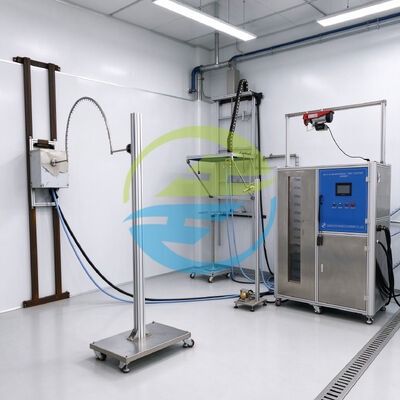 คุณภาพ IEC 60529 IPX1-IPX8 Integrated Waterproof Test System 1000L Stainless Steel โรงงาน