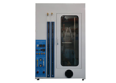 ราคาดี IEC60332 อุปกรณ์การทดสอบความไวไฟ, สายเดี่ยวการเผาไหม้ในแนวตั้ง 1 M³ห้องทดสอบการควบคุมด้วยไฟฟ้า 1,000 วัตต์ ออนไลน์