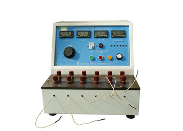 ราคาดี ปลั๊กตัวเมียสำหรับทดสอบอุณหภูมิที่เพิ่มขึ้นของ IEC60884-1 ข้อ 19 รูปที่ 44 ความแม่นยำสูง 6 สถานี ออนไลน์