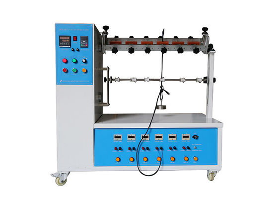 IEC 60884-1 ข้อ 23.4 เครื่องทดสอบซ็อกเก็ตปลั๊กเครื่องทดสอบการงอสายไฟ 6 สถานี
