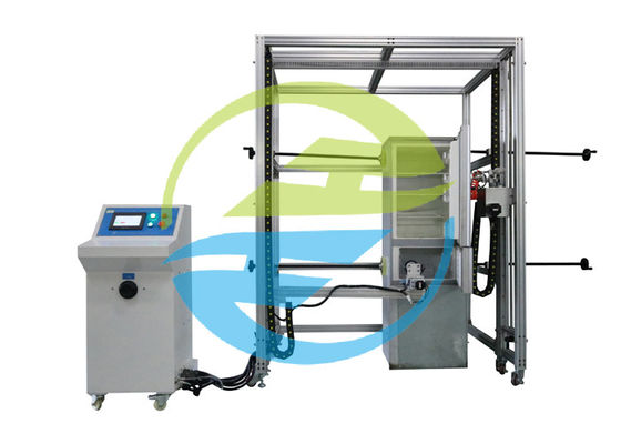 IEC60335 เครื่องทดสอบเครื่องใช้ไฟฟ้าตู้เย็นเครื่องทดสอบความทนทานของประตูการทำงานของหน้าจอสัมผัส