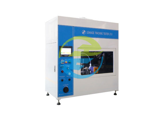 IEC60112 อุปกรณ์ทดสอบความไวไฟเครื่องทดสอบการติดตามการรั่วไหลด้วยอิเล็กโทรดแพลทินัม
