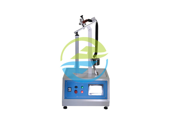 กระแสไฟ PLC - เครื่องทดสอบความต้านทานการงอของท่อสำหรับพกพา 10r / Min Flexing Speed