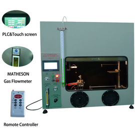 ราคาดี 50W 500W มิตซูบิชิ PLC เครื่องทดสอบความไวไฟในแนวนอนแนวนอน UL94 Fire Chamber ออนไลน์